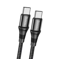 HOCO USB X50 TYPE-C TO TYPE-C 1M Սև