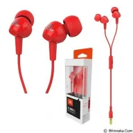 JBL C100SI Ականջակալ Փոքր Լարով Կարմիր