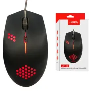 JEDEL CP76 Օպտիկական լարով մկնիկ (Սև)