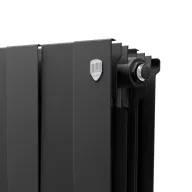 ROYAL THERMO PianoForte 500 Սև 10 մասնաբաժին Բիմետալային ռադիատոր