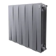 ROYAL THERMO PianoForte 500 Արծաթագույն 10 մասնաբաժին Բիմետալային ռադիատոր