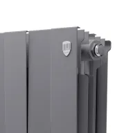 ROYAL THERMO PianoForte 500 Արծաթագույն 10 մասնաբաժին Բիմետալային ռադիատոր