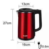 SONIFER SF-2077 ԹԵՅՆԻԿ Կարմիր 1.8Լ