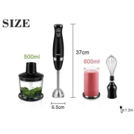 SONIFER SF-8044 Ձեռքի Բլենդեր 3-ը 1-ում Սև
