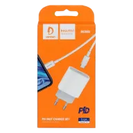 VDENMENV Լիցք.+Լար DC06L Type-C to Ios Սպիտակ