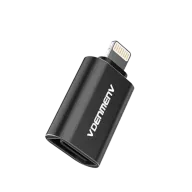 VDENMENV DU16 iOS-ից USB 3.0 Հաբ Սև