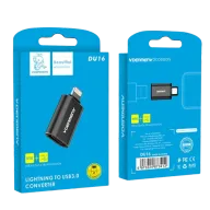 VDENMENV DU16 iOS-ից USB 3.0 Հաբ Սև