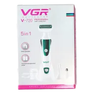 VGR V-720 Էպիլյատոր Սափրիչ 5-ը 1-ում