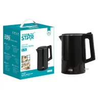 WINNING STAR ST-6023 Էլեկտրական թեյնիկ, Սև, 1.7լ
