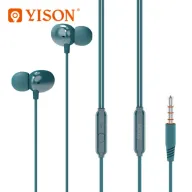 YISON X5 Ականջակալ Փոքր Լարով Փիրուզագույն