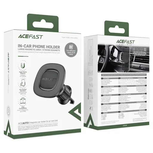 ACEFAST D44 Հեռախոսի Բռնակ Սև