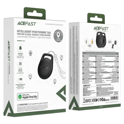 ACEFAST S2 Anti-Lost Սև