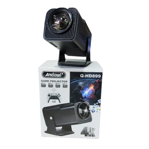 ANDOWL Q-HD899 Պրոյեկտոր + 2 Խաղային վահանակ