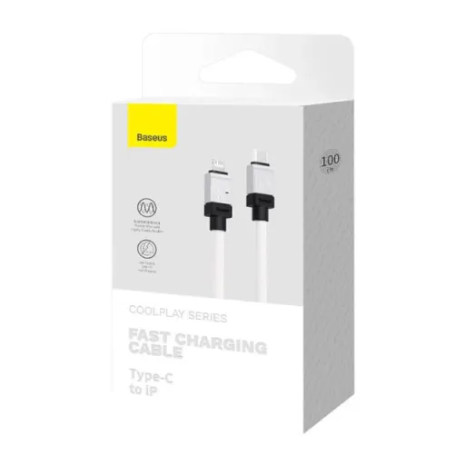 BASEUS USB CAKW000002 TYPE-C TO IOS Սպիտակ 1M