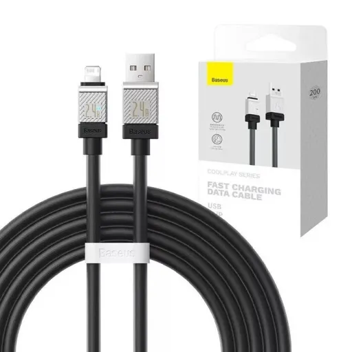 BASEUS USB CAKW000501 IOS Սև 2M