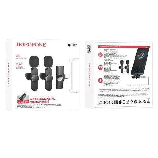Borofone BFK12 IOS/TYPE-C Փոքր Խոսափող