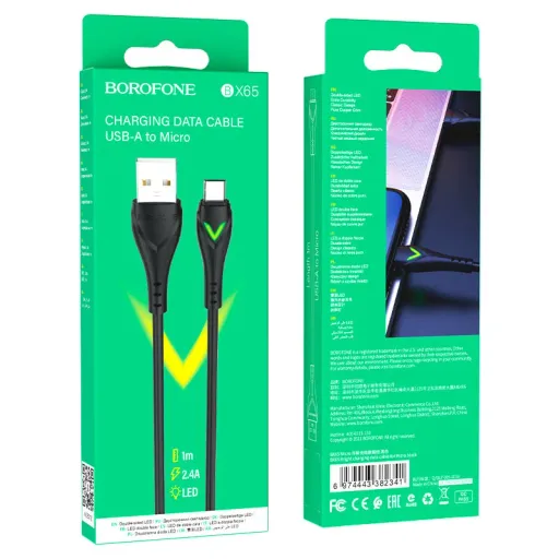 BOROFONE USB BX65 Micro Սև
