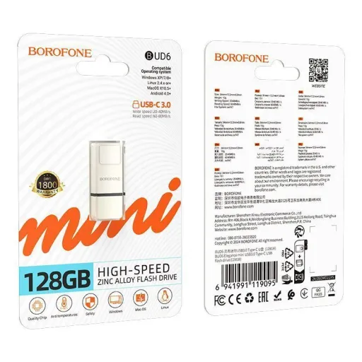BOROFONE ՖԼԵՇ TYPE-C BUD6 128GB