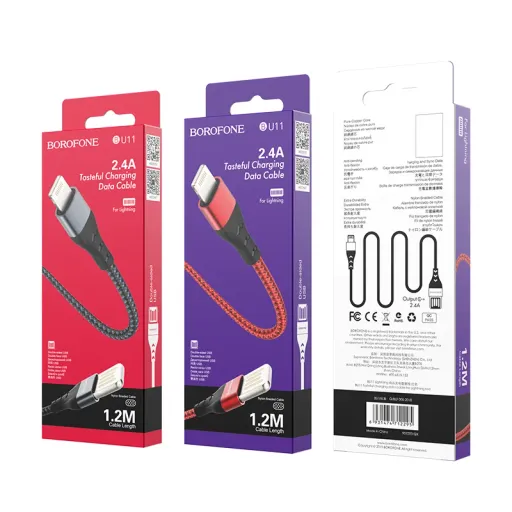 BOROFONE USB BU11 IOS Սև
