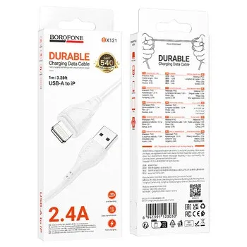 BOROFONE USB BX121 IOS Սպիտակ