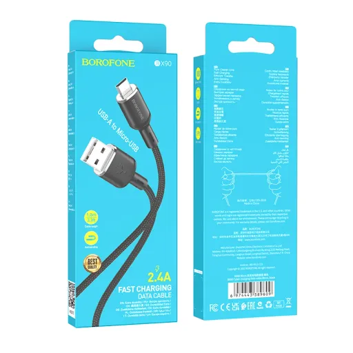 BOROFONE USB BX90 MICRO Սև