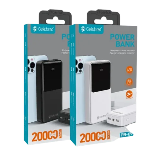 CELEBRAT POWERBANK PB-09 20000mah ՍՊԻՏԱԿ