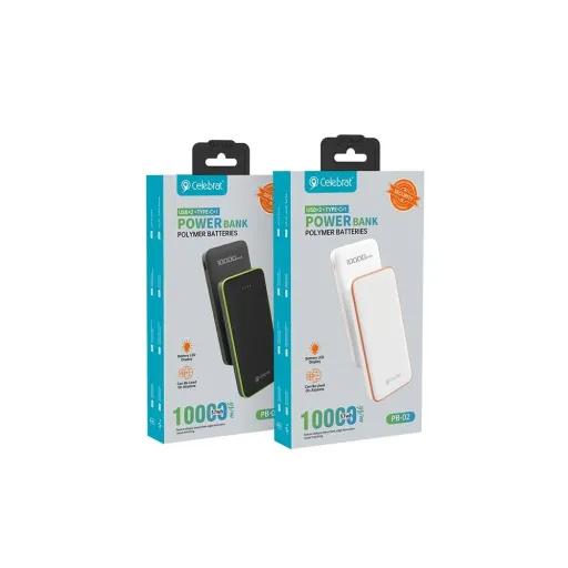 CELEBRAT POWERBANK PB-02 10000mah ՍՊԻՏԱԿ