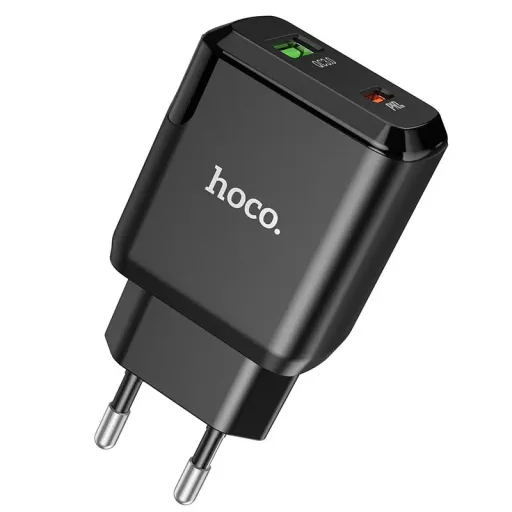 HOCO N5 Լիցքավորիչ, PD 3.0 / QC 3.0, Սև