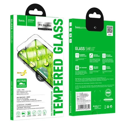 HOCO A12 Plus Tempered Glass for iPhone 12 Pro Max