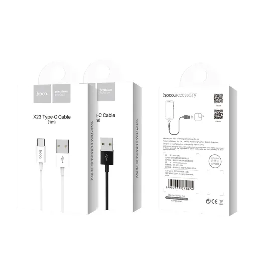 HOCO USB X23 TYPE-C Սև