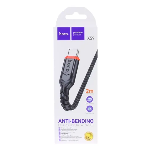 HOCO USB X59 TYPE-C Սև 2M
