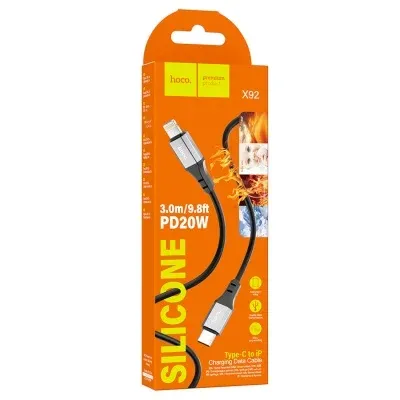 HOCO USB X92 IOS TO TYPE-C Սև 3M