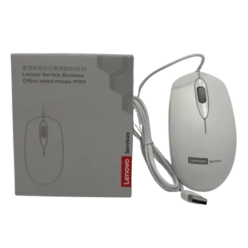 Lenovo M150 Լարային օպտիկական մկնիկ (Սպիտակ)