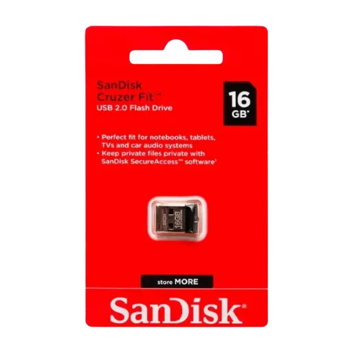 USB ՖԼԵՇ SANDISK CRUZER FIT 16GB