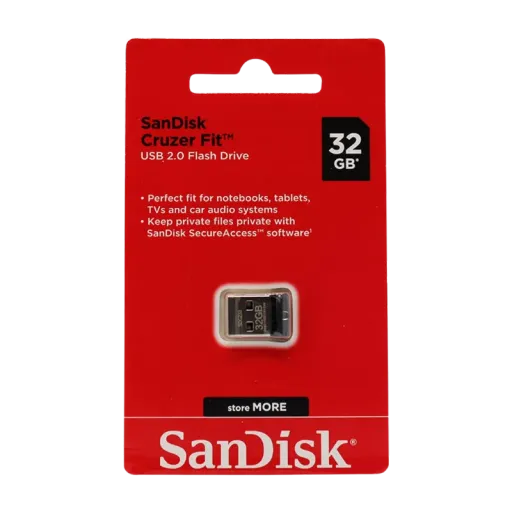 USB ՖԼԵՇ SANDISK CRUZER FIT 32GB