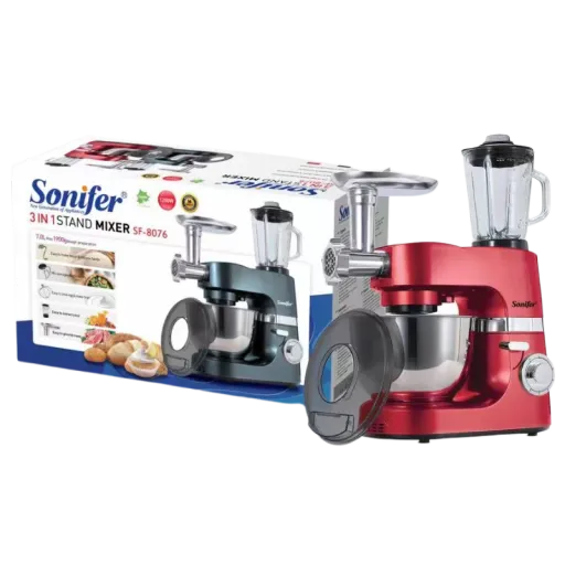 SONIFER SF-8076 Հարիչ 3-ը 1-ում Կարմիր