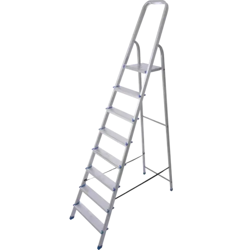 STAIRS AS 08 Ալյումինե բացվող աստիճան 2.43մ/ 8ոտք