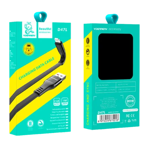 VDENMENV USB D47L Ios Սև