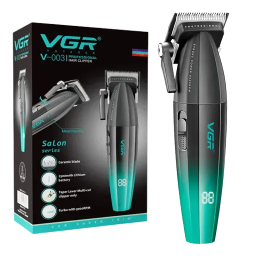 VGR V-003 Մազ Կտրող Սարք Կանաչ