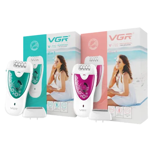 VGR V-722 Էպիլյատոր Սափրիչ 2-ը 1-ում