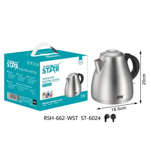 WINNING STAR ST-6024 Էլեկտրական թեյնիկ, 1.2լ