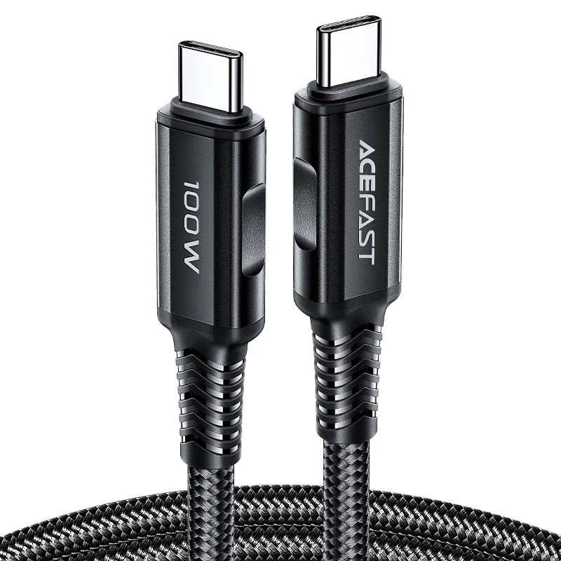 ACEFAST USB C4-03 Type-C to Type-C 100W Սև 2