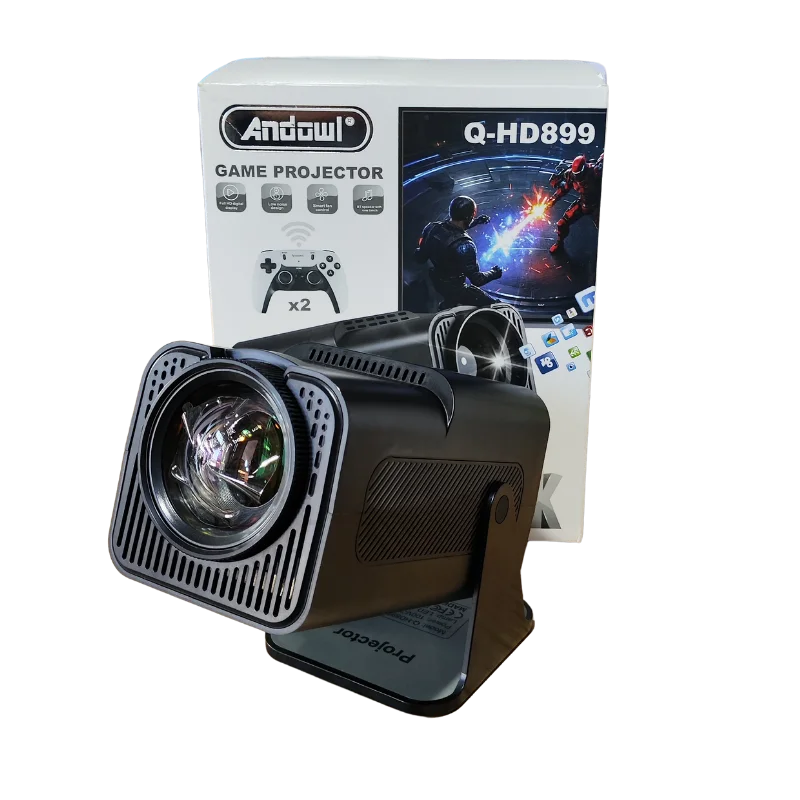 ANDOWL Q-HD899 Պրոյեկտոր + 2 Խաղային վահանակ 2