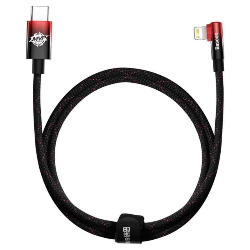 BASEUS USB CAVP000220 TYPE-C TO IOS Սև/ԿԱՐՄԻՐ 1M 3