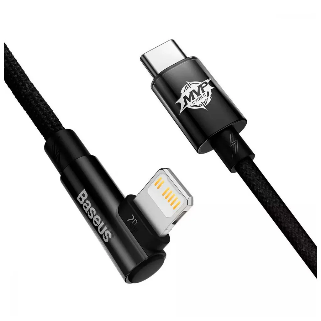 BASEUS USB CAVP000301 TYPE-C TO IOS Սև 2M 2