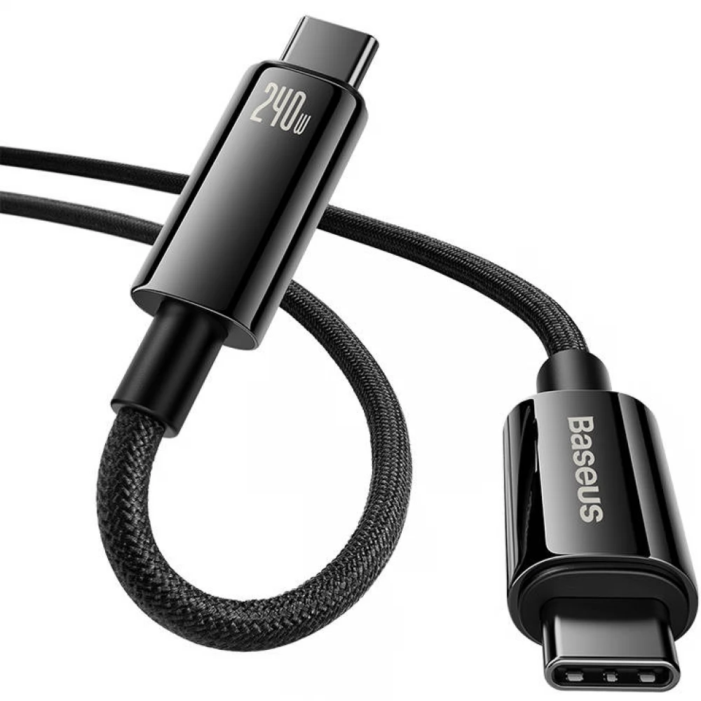 BASEUS USB CAWJ040001 Type-C to Type-C Սև 1M 3