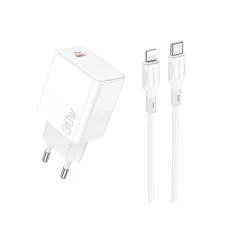 Լիցքավորիչ + Լար  Type-C to Lightning BOROFONE BA77A 2
