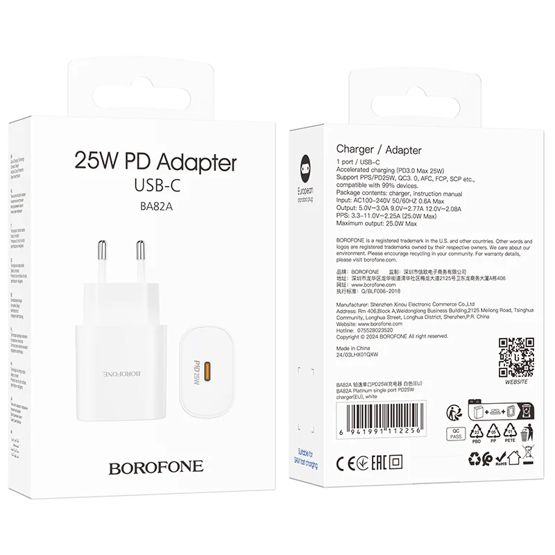 BOROFONE ԼԻՑՔԱՎՈՐԻՉ BA82A ՍՊԻՏԱԿ