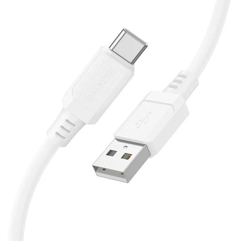 BOROFONE BX115 USB-ից Type-C լար, Սպիտակ 2