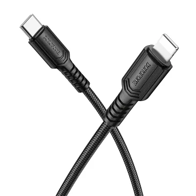 BOROFONE USB BX116 TYPE-C TO IOS Սև 2